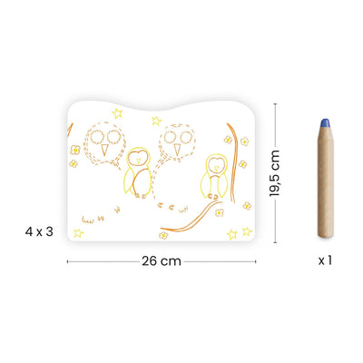 COLORIAGE MAGIQUE Familles des sous-bois - DJECO DJ00064 3070900000643