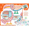 COLORIAGE MAGIQUE Familles sauvages - DJECO DJ00066 3070900000667
