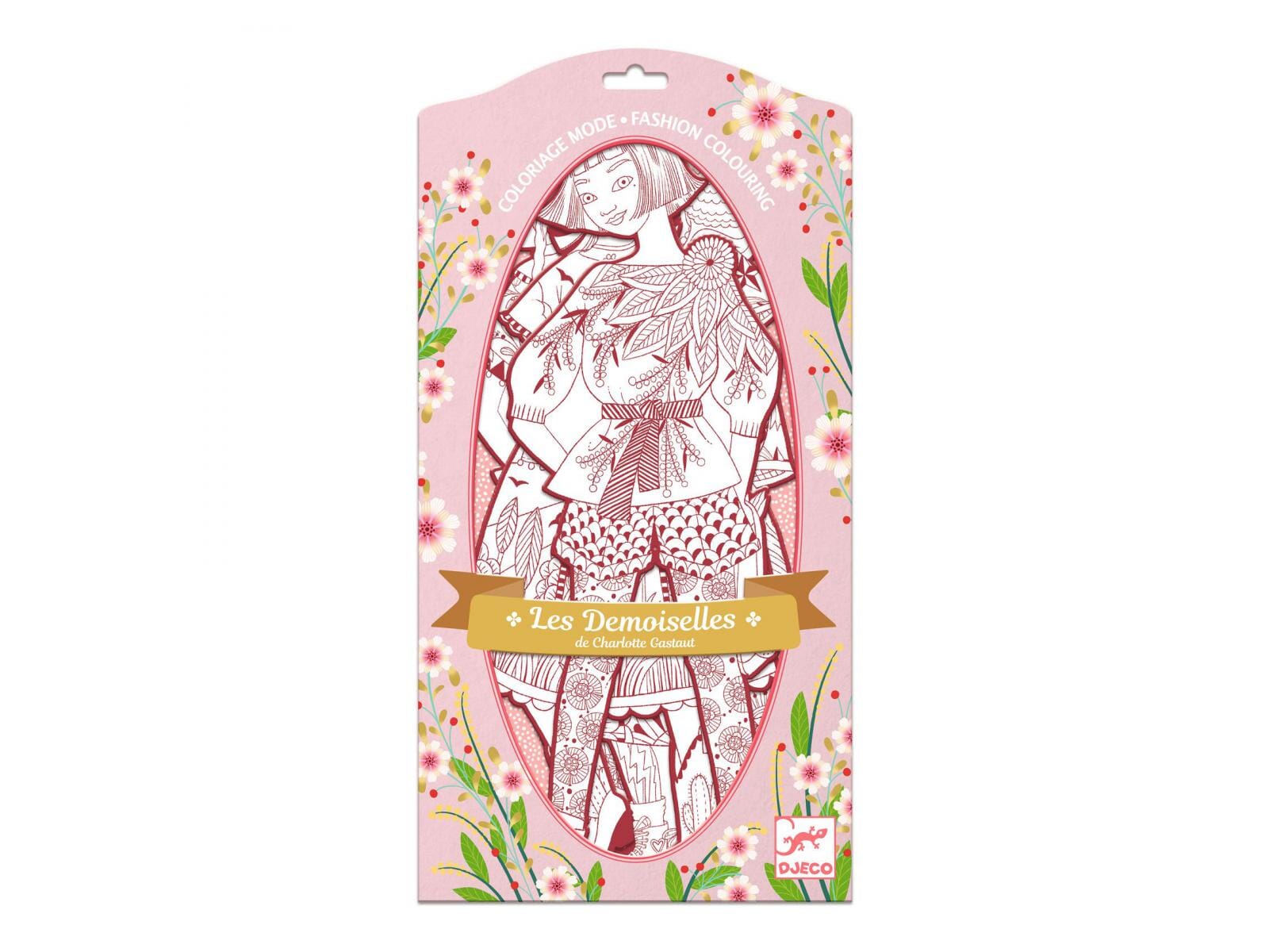 Coloriage mode fiodor et ses amies - Djeco DJ09544 3070900095441