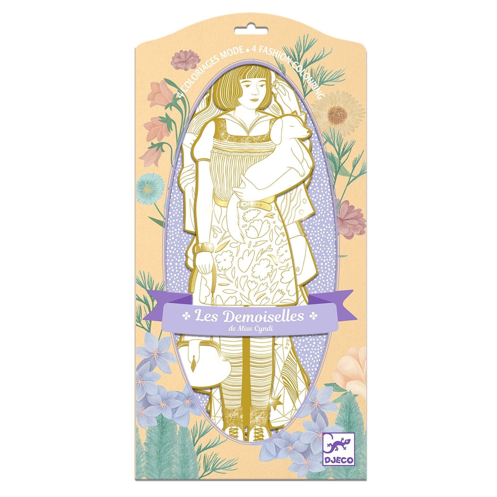 Coloriage mode scout et ses amies - Djeco DJ09549 3070900095496