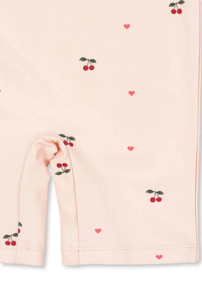 combinaison de bain merle cherry coeur rose - Konges Sløjd