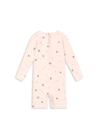 combinaison de bain merle cherry coeur rose - Konges Sløjd