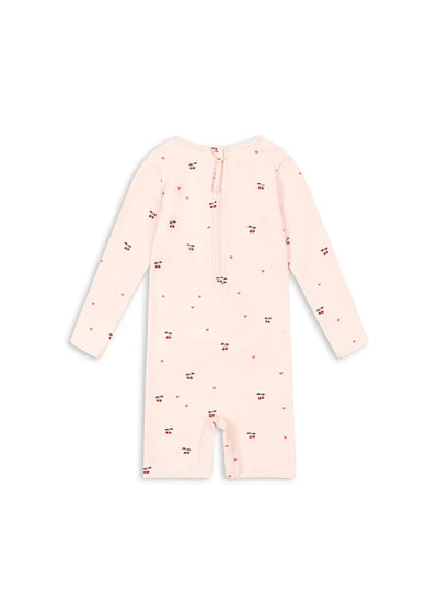 combinaison de bain merle cherry coeur rose - Konges Sløjd