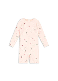 combinaison de bain merle cherry coeur rose - Konges Sløjd