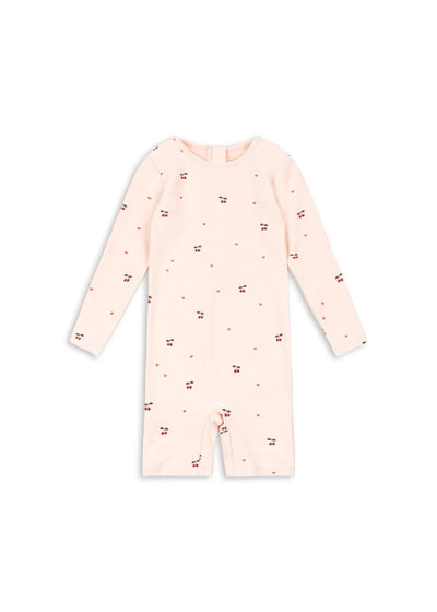 combinaison de bain merle cherry coeur rose - Konges Sløjd