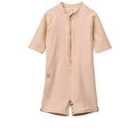 Combinaison de nage Max seersucker pure pale tuscany/ crème de la crème- LIEWOOD lw17603 2375 68 5715493503413