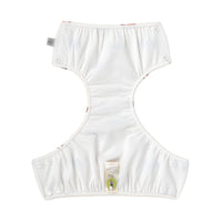 Couche de bain bébé Chien orange blanc - LASSIG