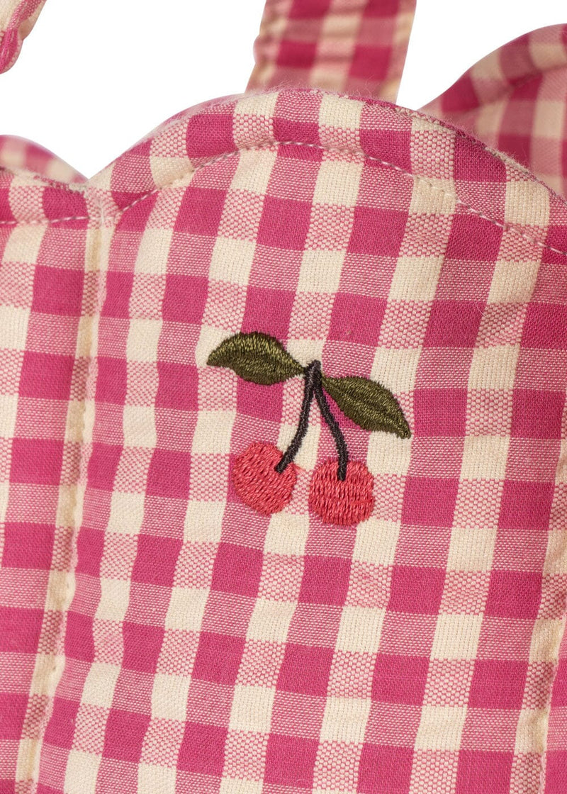 Couffin pour poupée bubblegum check - Konges Sløjd 