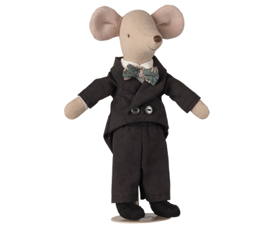 Couple de mariés dans joli coffret Maman & Papa souris - MAILEG