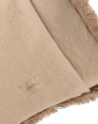 coussin rectangulaire à franges landscape sesame - NOBODINOZ 8435574932037 8435574932037