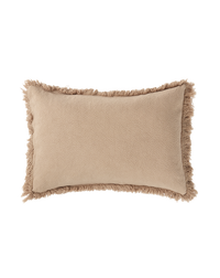 coussin rectangulaire à franges landscape sesame - NOBODINOZ 8435574932037 8435574932037