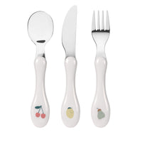Couverts inox 3 pc Happy Fruits - LASSIG 12100739001 340421830021588104