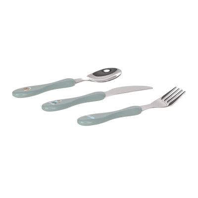 Couverts inox 3 pc tiny team chien - LASSIG 12100735025 4066239173621