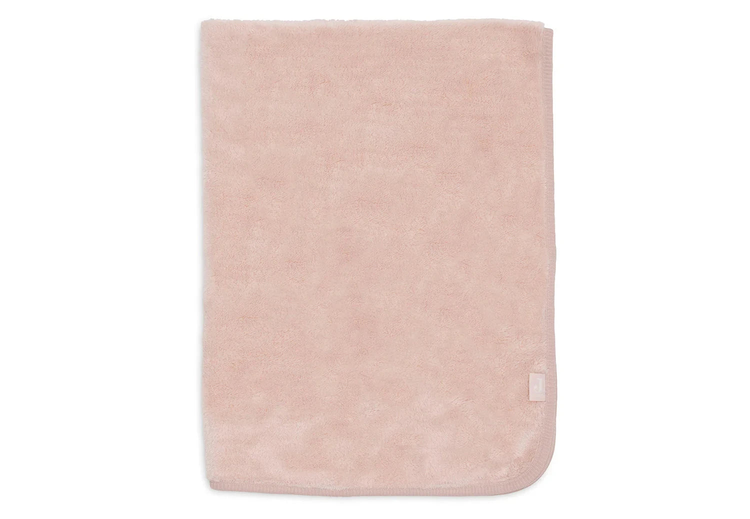 Couverture Berceau 75x100cm Basic Jersey/Sherpa silk rose- JOLLEIN 