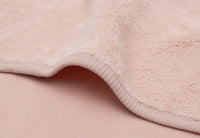 Couverture Berceau 75x100cm Basic Jersey/Sherpa silk rose- JOLLEIN