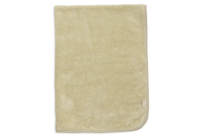 Couverture Berceau 75x100cm Basic Jersey/Sherpa soft matcha- JOLLEIN