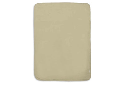 Couverture Berceau 75x100cm Basic Jersey/Sherpa soft matcha- JOLLEIN