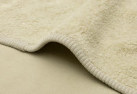 Couverture Berceau 75x100cm Basic Jersey/Sherpa soft matcha- JOLLEIN