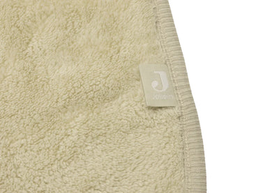 Couverture Berceau 75x100cm Basic Jersey/Sherpa soft matcha- JOLLEIN