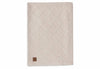 Couverture Berceau 75x100cm Check Knit Oatmeal/Teddy Fleece - JOLLEIN 517-511-68040 8717329386716