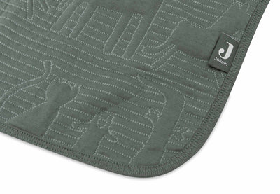 Couverture Berceau 75x100cm Jungle Jambo Ash Green/Laurel - JOLLEIN 516-511-68036 8717329387775