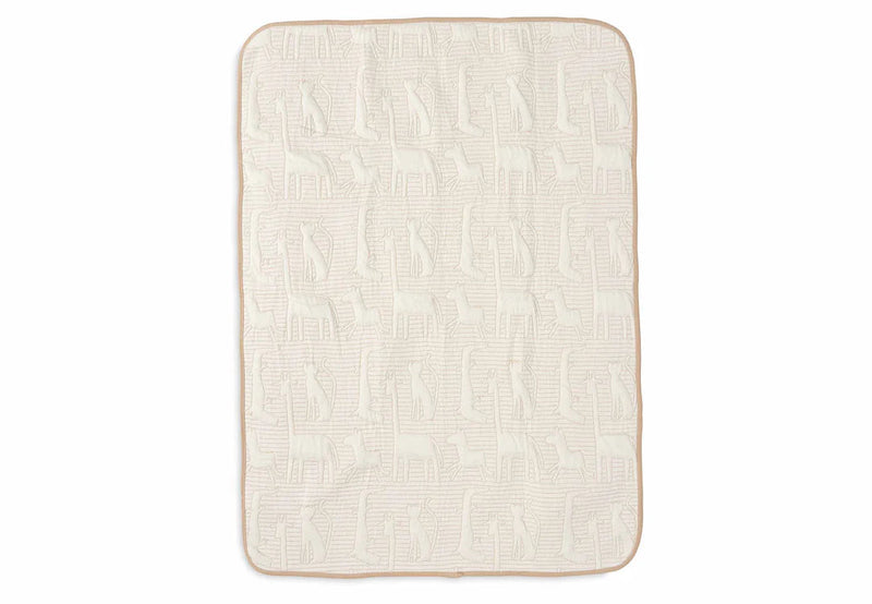 Couverture Berceau 75x100cm Jungle Jambo Biscuit/Oatmeal - JOLLEIN 516-511-68037 8717329387782