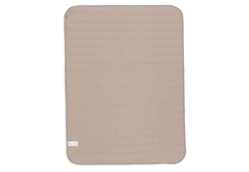 Couverture Berceau 75x100cm Velvet Rib - Milky coffee - JOLLEIN 516-511-68107 8717329395657