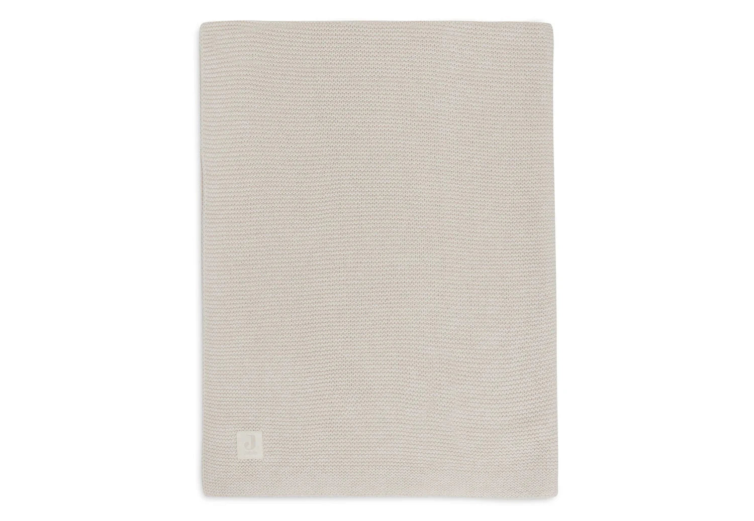 Couverture berceau basic knit 75x100 oatmeal JOLLEIN 516-511-68120 8717329399983