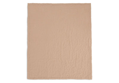 Couverture Berceau Gaze De Coton 75x100cm Jacquard Biscuit - JOLLEIN 521-511-68089 8717329393523