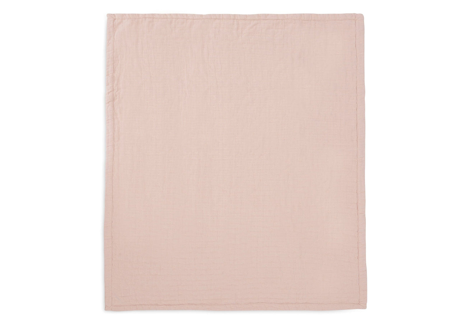 Couverture Berceau Gaze De Coton 75x100cm Jacquard Wild Rose - JOLLEIN 521-511-68082 8717329393509