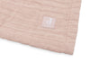 Couverture Berceau Gaze De Coton 75x100cm Jacquard Wild Rose - JOLLEIN 521-511-68082 8717329393509