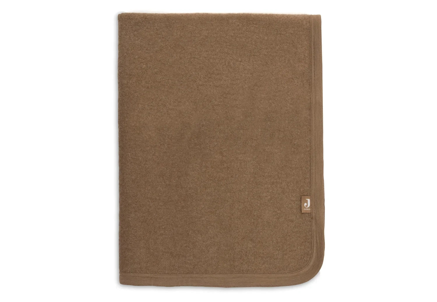 Couverture laine merinos dark hazel - JOLLEIN 
