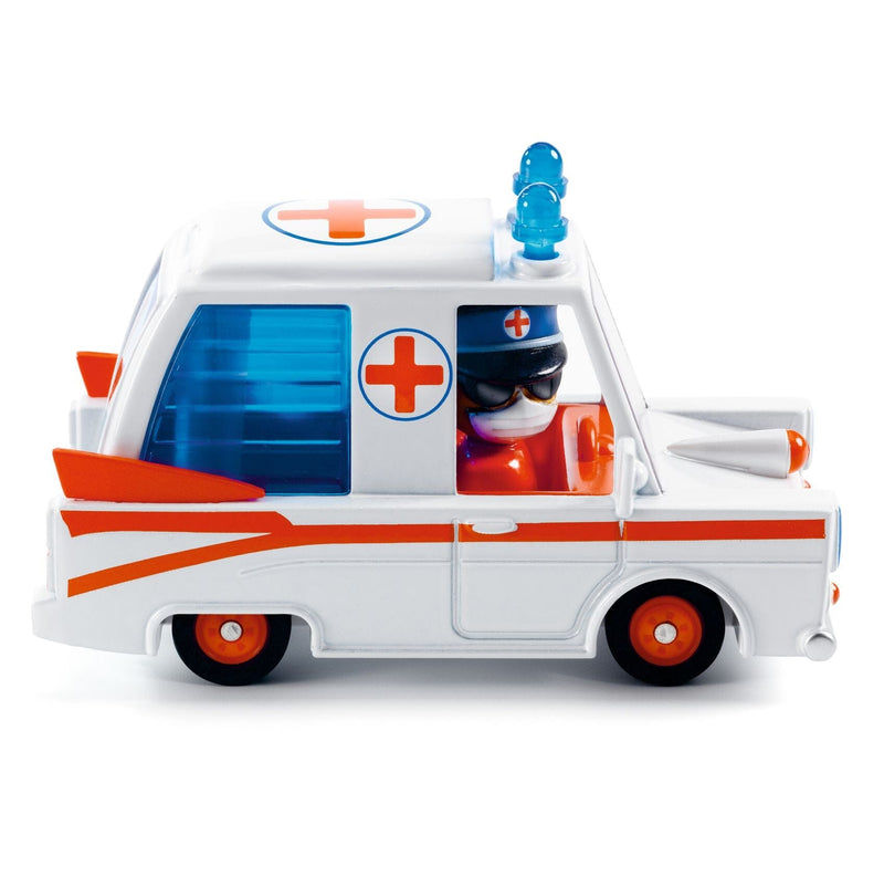 Crazy motors voiture hurry ambulance - DJECO DJ05468 3070900054684