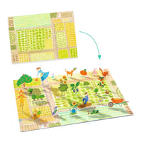 CREER AVEC DES STICKERS La ferme - Djeco