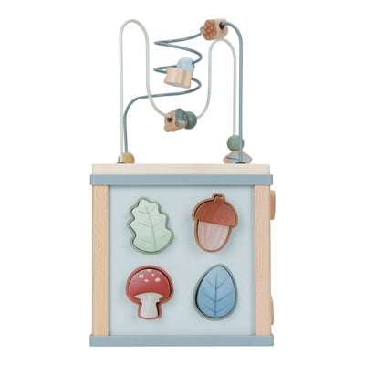 Cube d'activités en bois forest friends - LITTLE DUTCH LD7231 8713291772311