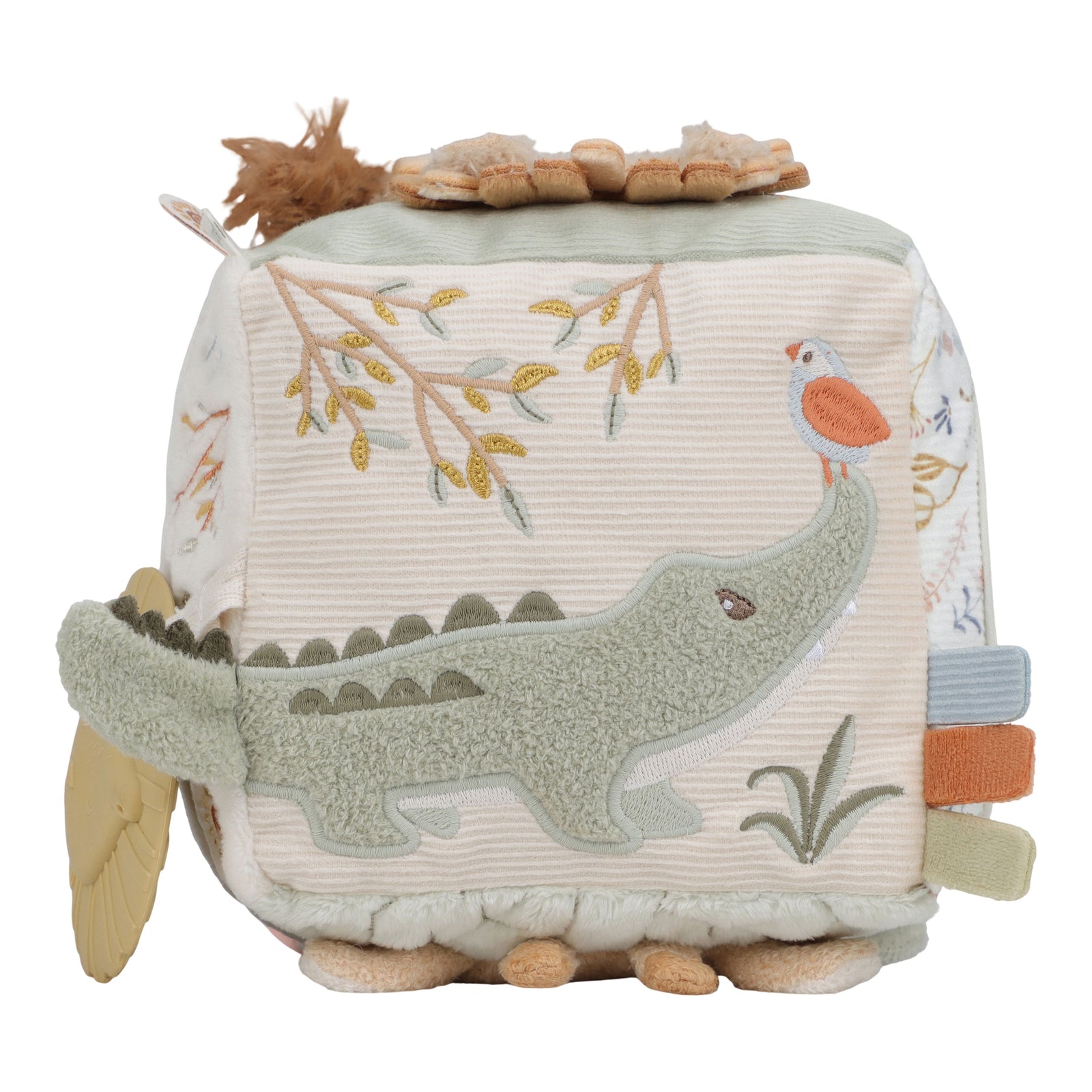 Cube d'activités soft Safari Friends - LITTLE DUTCH 