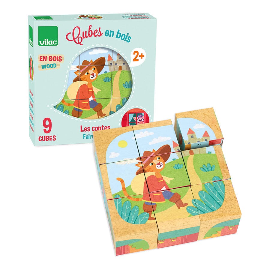 Cubes en bois Les contes - VILAC 2407 3048700024077
