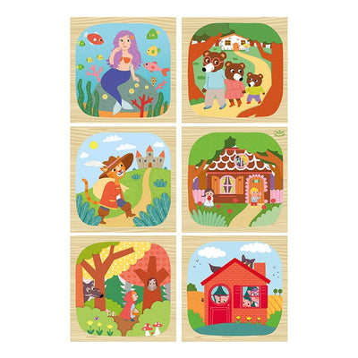 Cubes en bois Les contes - VILAC 2407 3048700024077