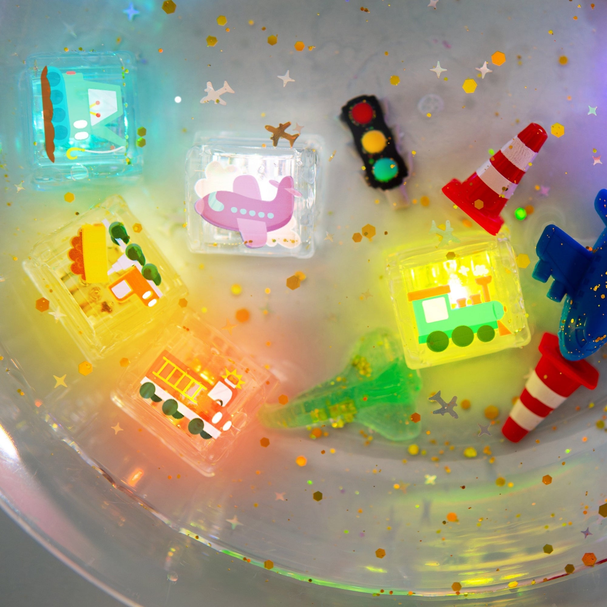 Cubes lumineux Awesome Autos de Glo Pals – vue 2