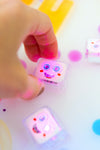 Cubes lumineux blancs Party Pal - GLO PALS GPPARTYCUB 850016823243