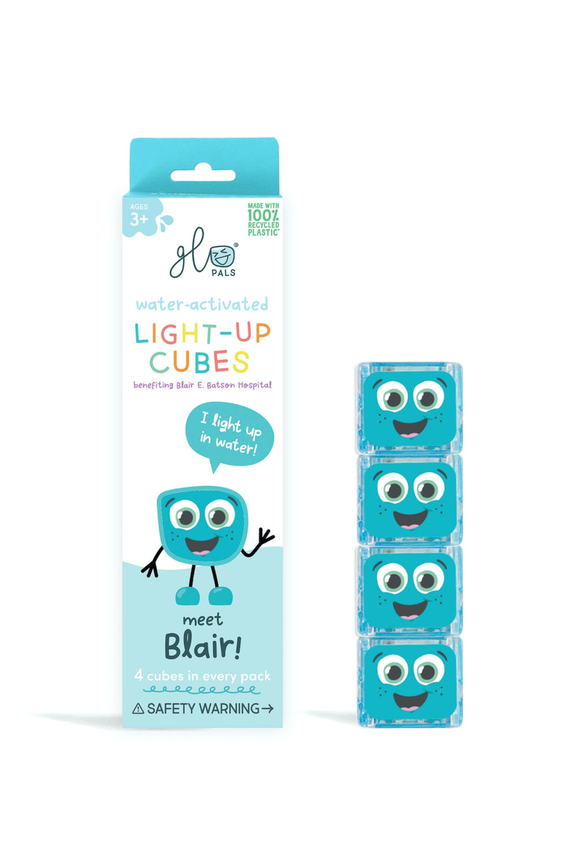 Cubes lumineux bleus Blair - GLO PALS GPBLAIRCUB 850016823120