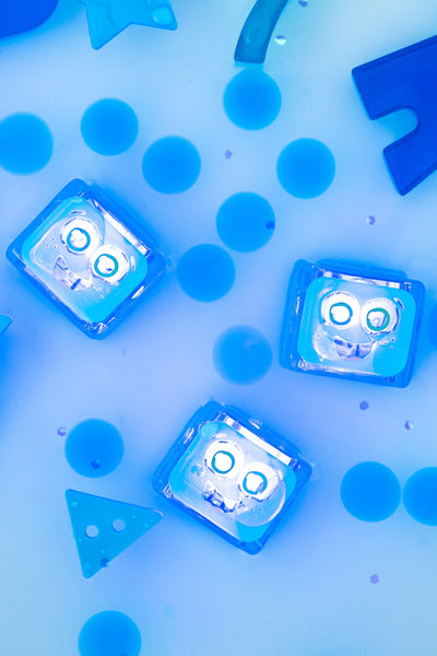 Cubes lumineux bleus Blair - GLO PALS GPBLAIRCUB 850016823120
