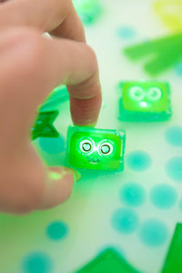 Cubes lumineux verts Pippa - GLO PALS GPPIPPACUB 850016823144