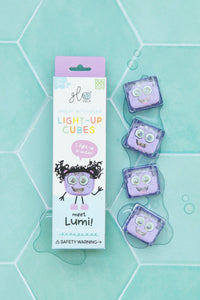 Cubes lumineux violets Lila - GLO PALS GPLILACUB 850016823106