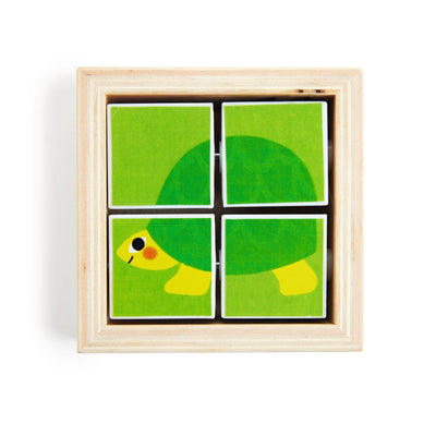 cubes puzzle en bois tournibist - DJECO DJ01956 3070900019560