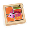 cubes puzzle en bois tournibist - DJECO DJ01956 3070900019560