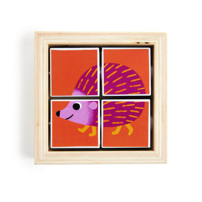cubes puzzle en bois tournibist - DJECO DJ01956 3070900019560