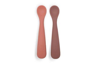 Cuillère souple Silicone blush (2-pack) - JOLLEIN