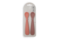 Cuillère souple Silicone blush (2-pack) - JOLLEIN