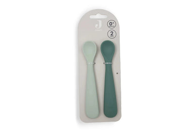 Cuillère souple Silicone jade (2-pack) - JOLLEIN
